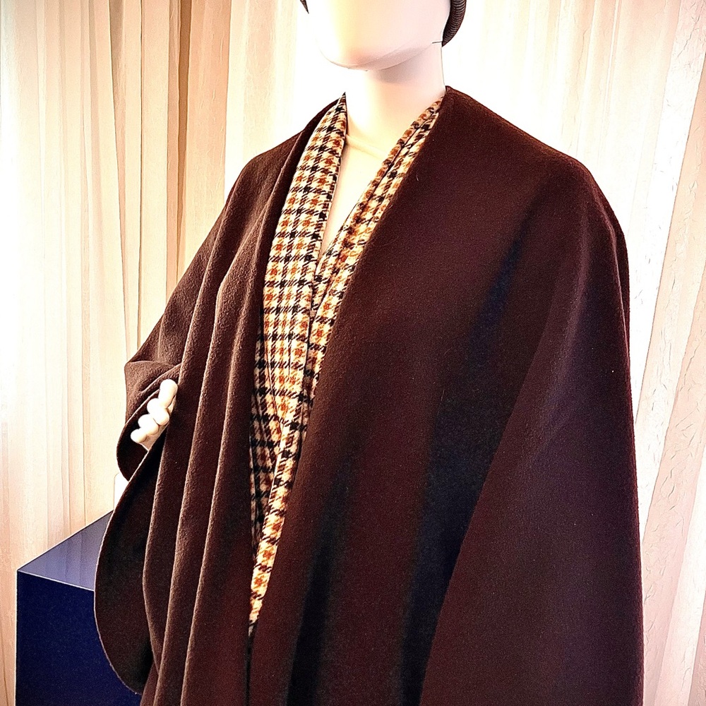Vintage Nordstrom Lambswool Poncho